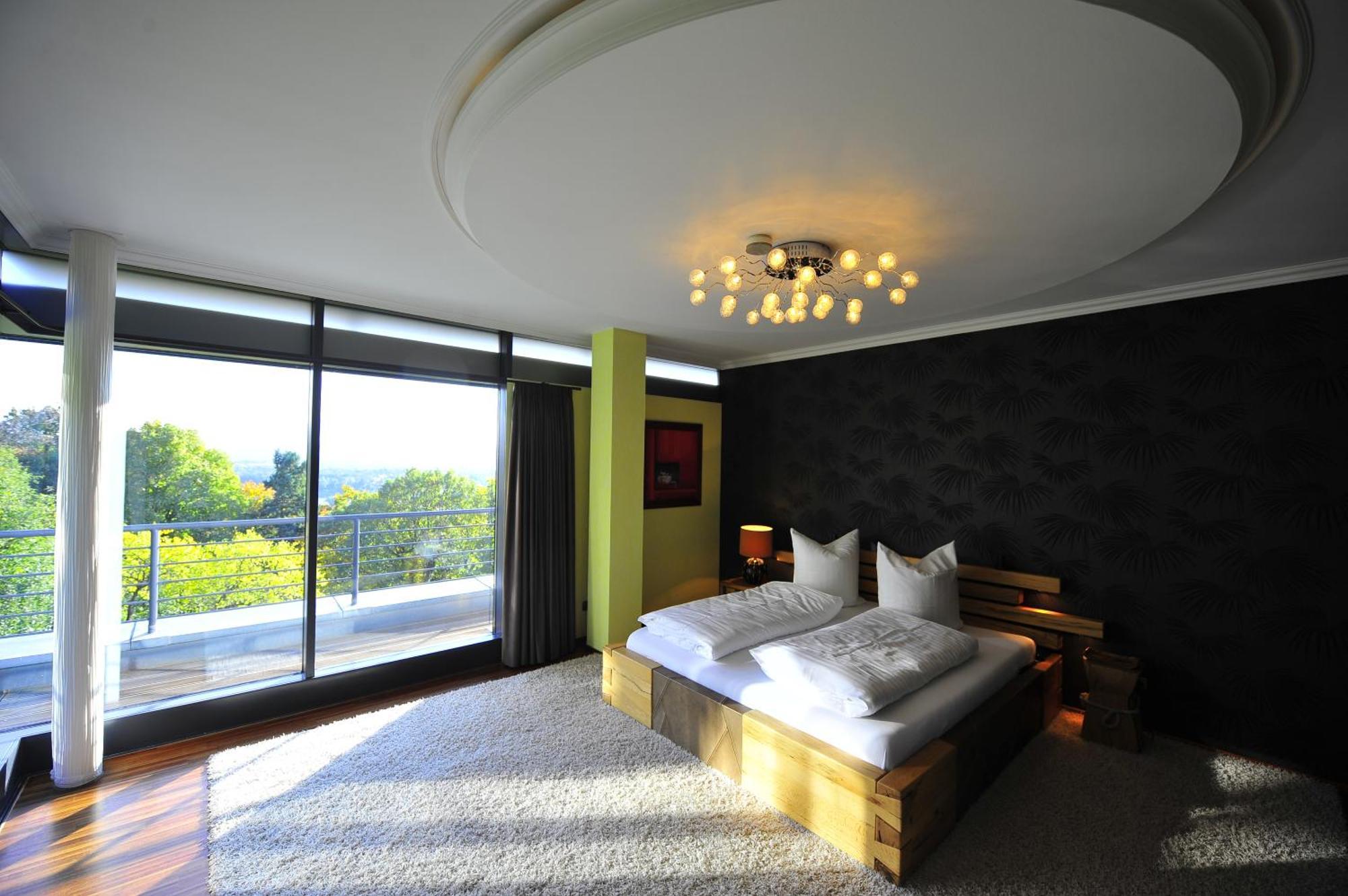Villa Via Lapis - Panoramablick Ueber Dresden - Garten - Pool - Sauna - Luxus الغرفة الصورة