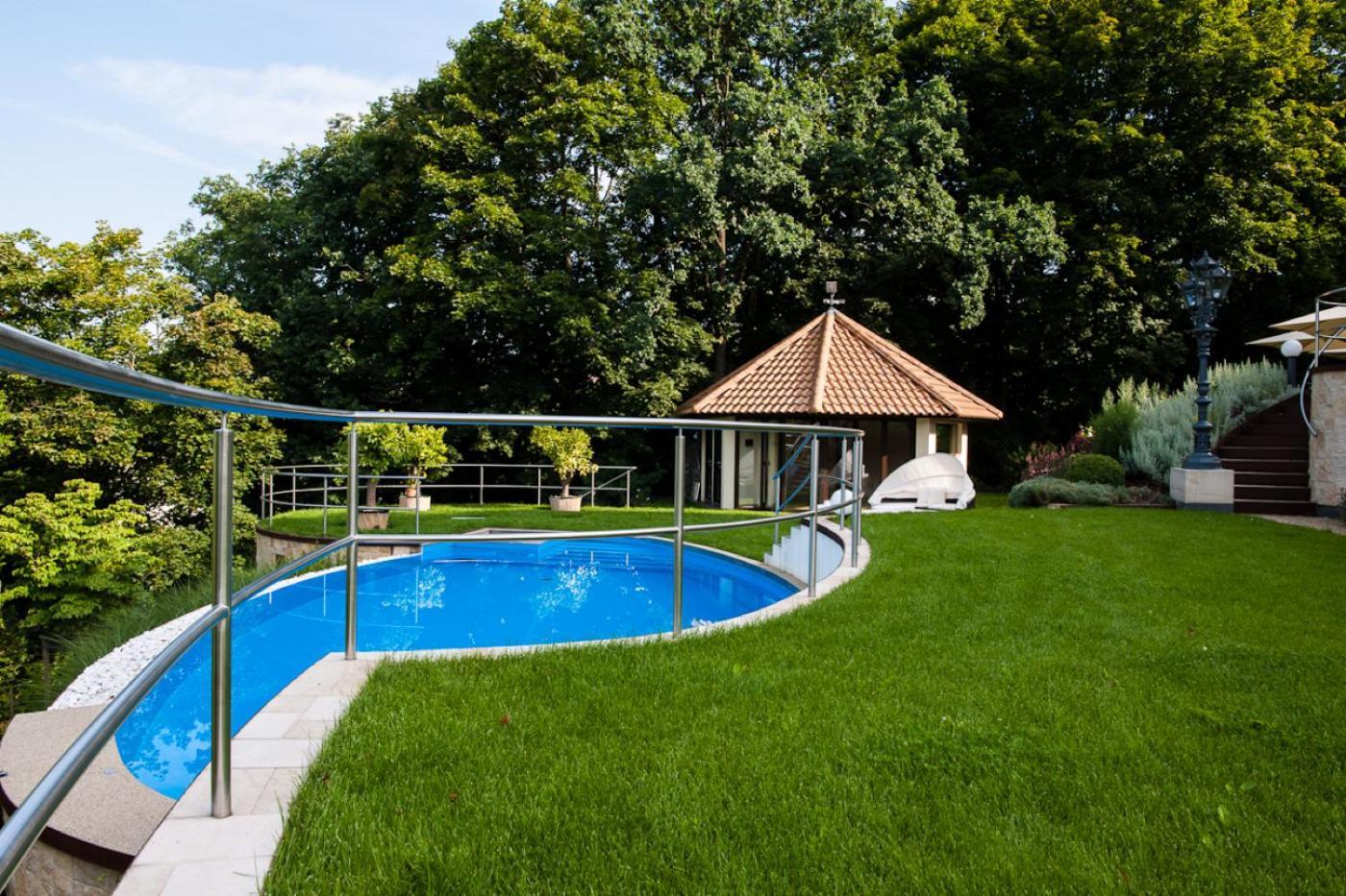 Villa Via Lapis - Panoramablick Ueber Dresden - Garten - Pool - Sauna - Luxus المظهر الخارجي الصورة