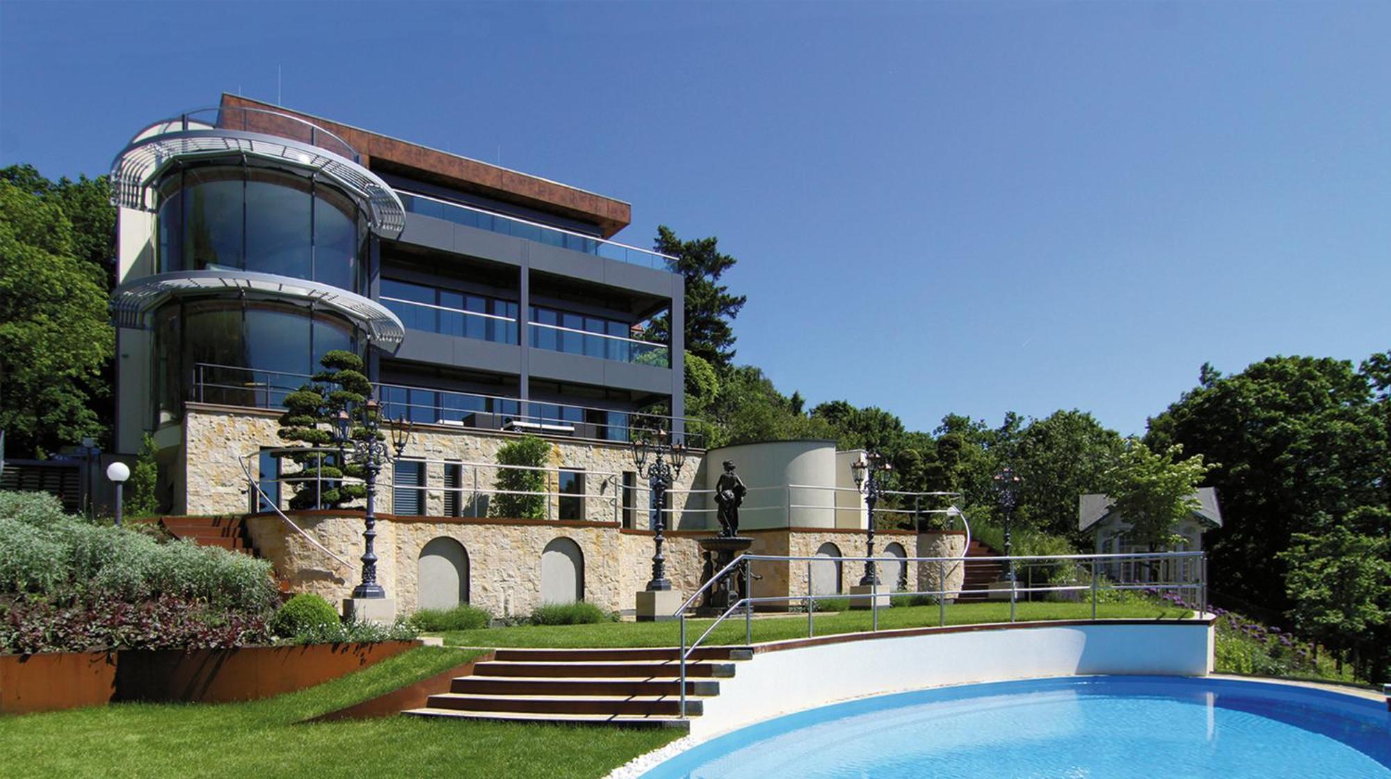 Villa Via Lapis - Panoramablick Ueber Dresden - Garten - Pool - Sauna - Luxus المظهر الخارجي الصورة